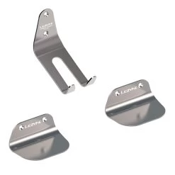 Lezyne Pedal Hook Stainless Steel - Silver