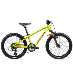 Orbea MX 20 XC - 20" Kids MTB - 2023 - Lime Green - Red (gloss)