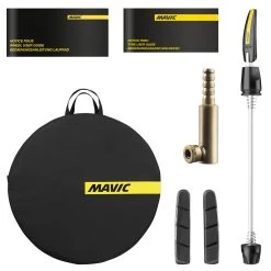 Mavic Comete Road WTS Rear Disc Wheel - 28" | Carbon - Tubular | QR - Black -Cycle Parts Shop mavic comete road wts zubehoer 1277654