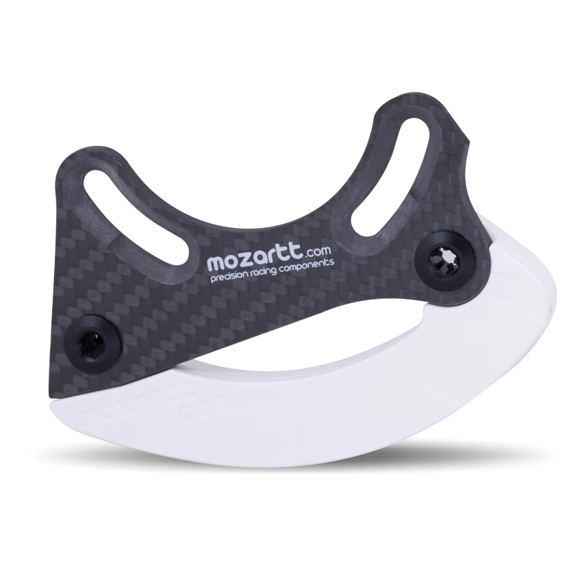 Mozartt Meno Carbon Bashguard - ISCG-05 - White 3 Mozartt Meno Carbon Bashguard - ISCG-05 - White