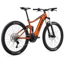 Giant STANCE E+ 2 SPORT 29" 500Wh - MTB E-Bike - 2022 - Amber Glow -Cycle Parts Shop my22stanceeplus229 color amberglow rear 1091899