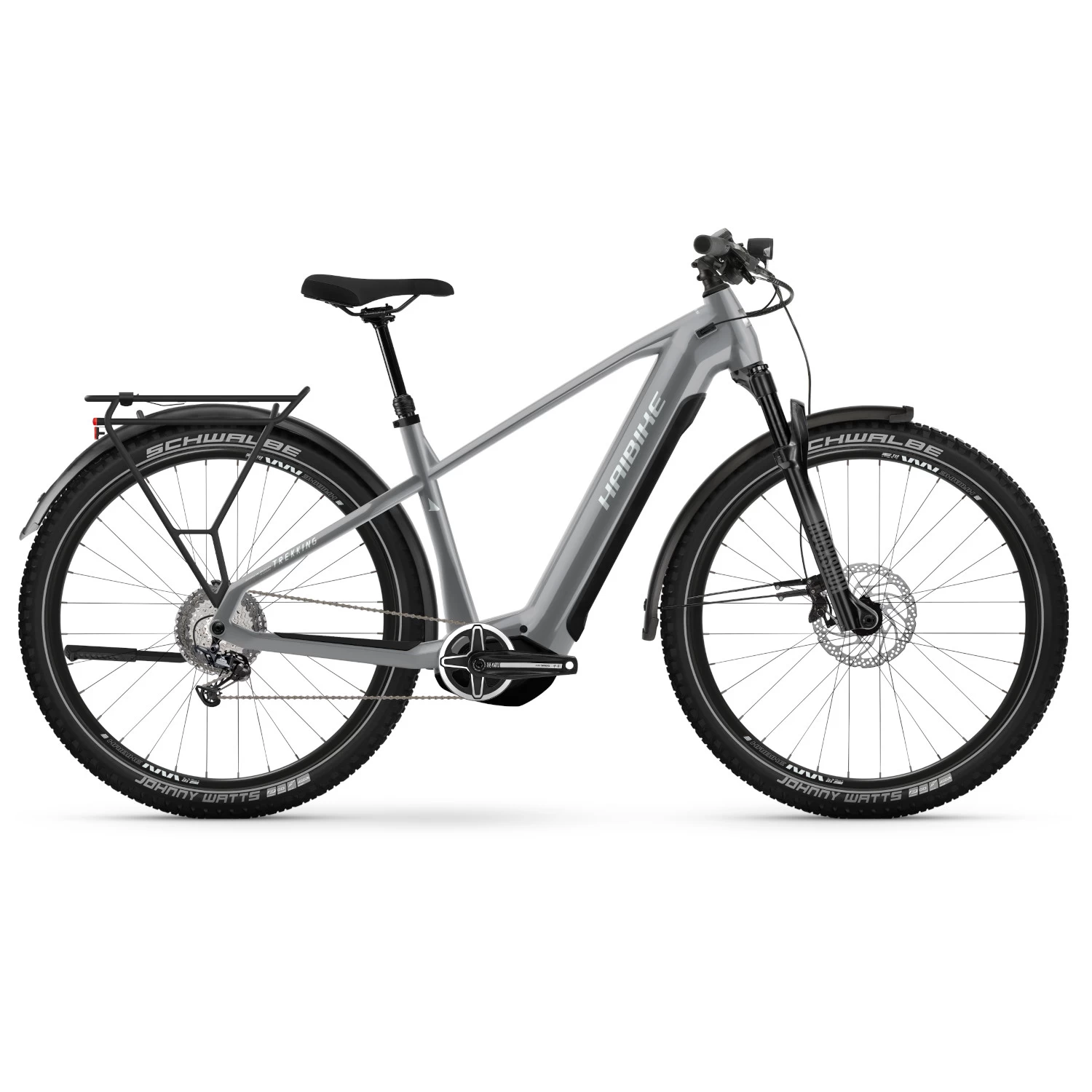 Haibike TREKKING 7 HIGH 720Wh - 27.5" Electric Trek Bike - 2023 - Urban Grey/white Gloss 3 Haibike TREKKING 7 HIGH 720Wh - 27.5" Electric Trek Bike - 2023 - Urban Grey/white Gloss