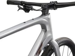 Giant FASTROAD AR ADVANCED 1 - Carbon Fitness Bike - 2023 - Silver -Cycle Parts Shop my23fastroadaradvanced1colora silver d 2 1515108