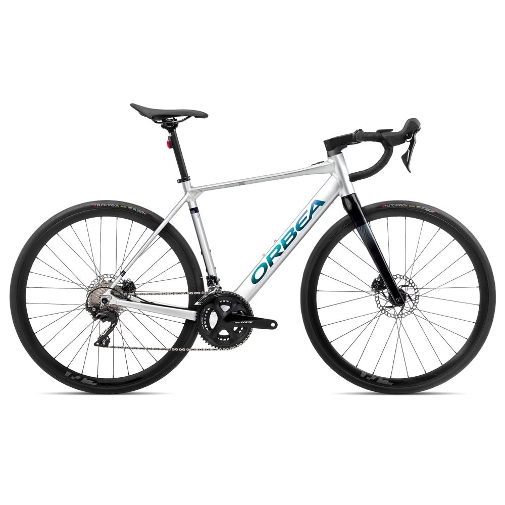 Orbea GAIN D30 105 Roadbike E-Bike - 2023 - Metallic Silver (matt) - Black (gloss) 3 Orbea GAIN D30 105 Roadbike E-Bike - 2023 - Metallic Silver (matt) - Black (gloss)
