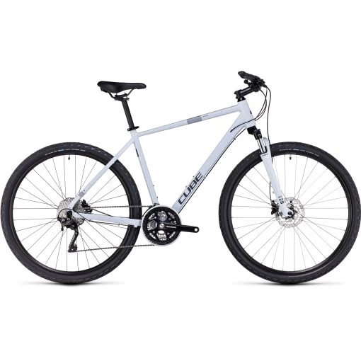 CUBE NATURE Pro - Cross Bike - 2023 - Frostwhite / Grey -Cycle Parts Shop nature pro men frostwhite grey 1361346 1