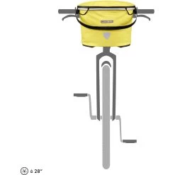 ORTLIEB Up-Town City - 17.5L Handlebar Basket - Lemon Sorbet -Cycle Parts Shop ortlieb uptown city lemon f79705 1 1128874