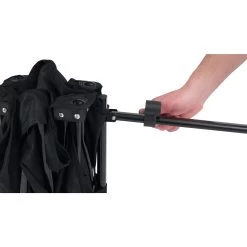 Outwell Cancun Transporter Hand Cart - Black -Cycle Parts Shop outwell cancun transporter hand cart black 3 1373103