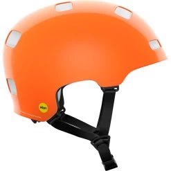 POC Crane MIPS Helmet - 9050 Fluorescent Orange -Cycle Parts Shop poc crane mips helmet 9050 fluorescent orange 3 1542279