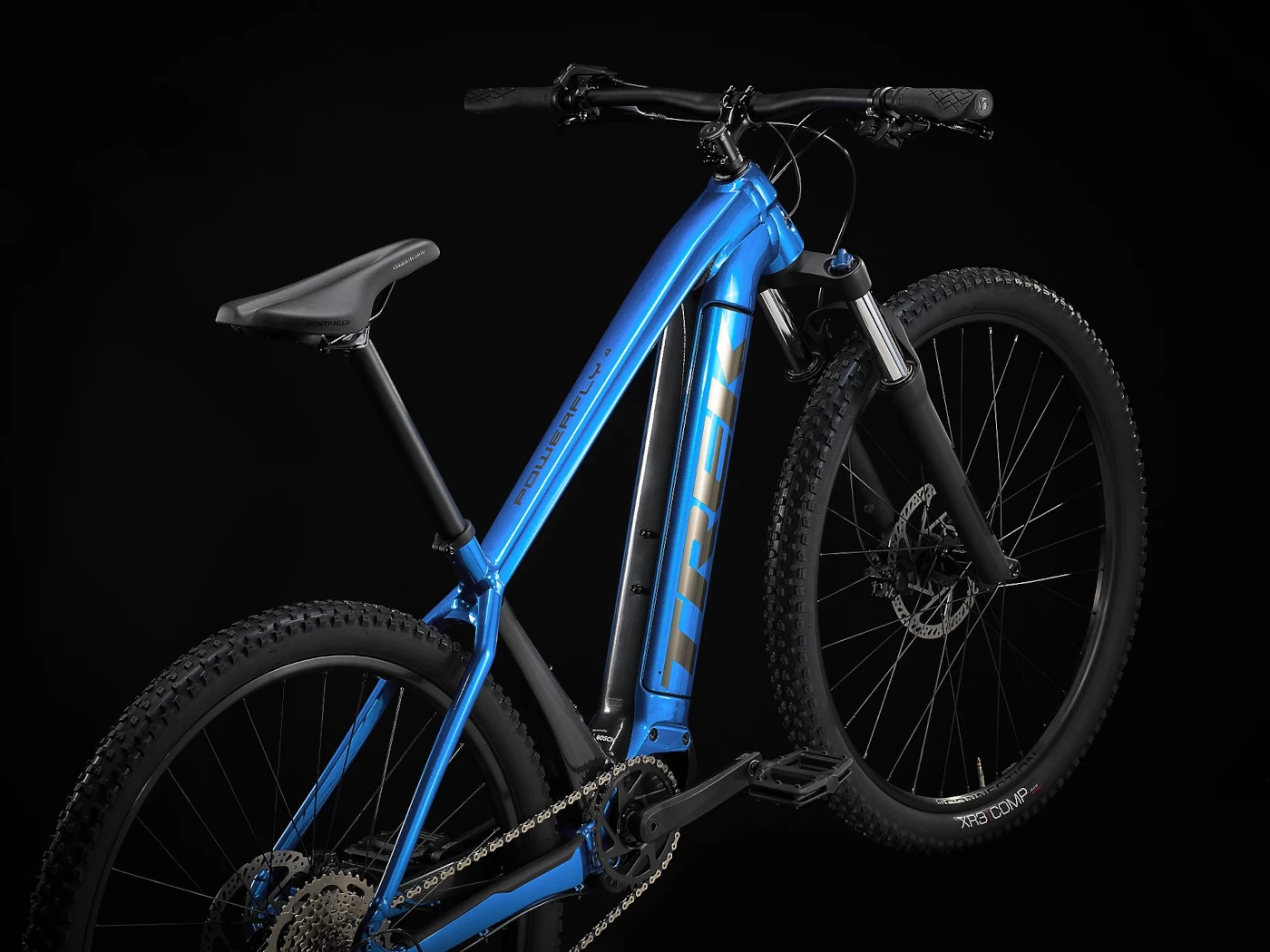 Trek POWERFLY 4 Gen 4 625Wh - Electric Mountain Bike - 2023 - Gloss Alpine / Gloss Lithium 7 Trek POWERFLY 4 Gen 4 625Wh - Electric Mountain Bike - 2023 - Gloss Alpine / Gloss Lithium - Image 5