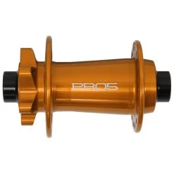 Hope Pro 5 Front Hub - 6-Bolt - 15x110mm Boost - Orange