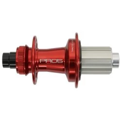 Hope Pro 5 Rear Hub - Centerlock - 12x142mm | Shimano HG - Red