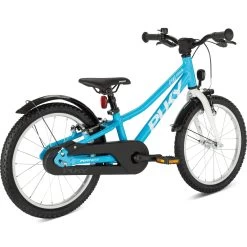 Puky CYKE 18 Children's Bike - 18" | 1 Gear - Fresh Blue/white -Cycle Parts Shop puky cyke 18 1 gang fresh blue rear 1324039