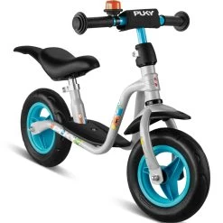 Puky LR M Plus Children's Balance Bike - Grey -Cycle Parts Shop puky lr m plus grey balance bike front 1325072