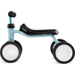 Puky PUKYlino Children's Balance Bike - Retro Blue -Cycle Parts Shop puky pukylino childrens balance bike blue side two 1326899