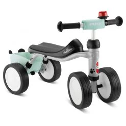 Puky PUKYlino Children's Running Bike - Bundle Incl. Frame Bag - Grey Panda -Cycle Parts Shop puky pukylino childrens running bike bundle grey panda 2 1135506