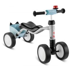 Puky WUTSCH Children's Balance Bike - Bundle Incl. Frame Bag - Grey Racoon -Cycle Parts Shop puky wutsch childrens running bike bundle grey racoon 4 1135899
