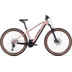 CUBE REACTION HYBRID Pro 625 - Electric Mountain Bike - 2023 - Blushrose / Silver