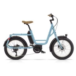 Benno Bikes REMIDEMI 9D Performance - 20" Electric Cargo Bike - 2023 - Dolphin Blue