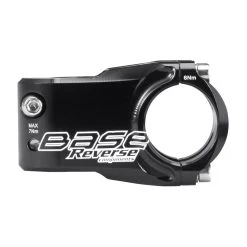 Reverse Components Base MTB Stem | 31.8mm - 40mm - Matte Black -Cycle Parts Shop reverse components base stem orange side 1335742