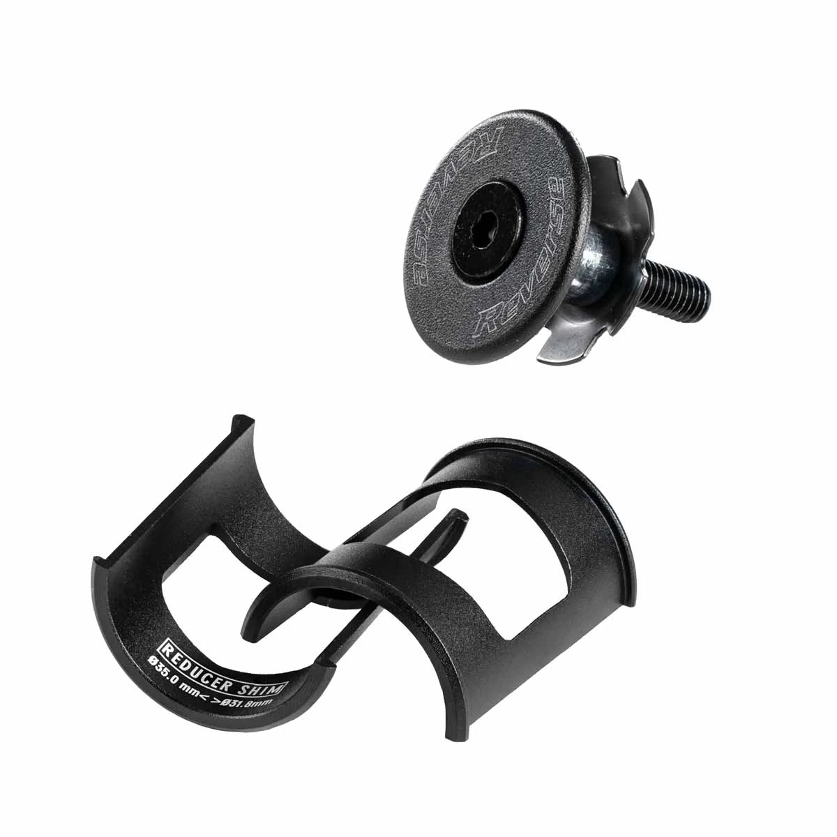 Reverse Components Black-One D-2 MTB Stem | 50mm - 31.8/35mm - Black/grey 4 Reverse Components Black-One D-2 MTB Stem | 50mm - 31.8/35mm - Black/grey - Image 2