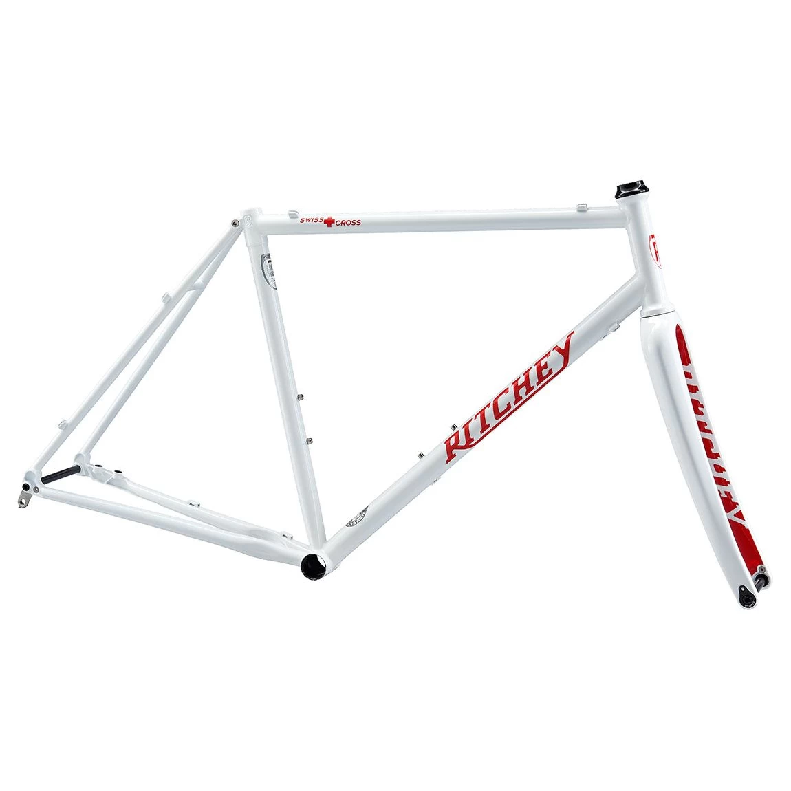 Cycle Parts Shop -Cycle Parts Shop ritchey swiss cross disc v2 frameset white red logo 1 865464