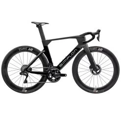 Simplon PRIDE II - Force ETap AXS - Carbon Road Bike - 2023 - Metallic Black Glossy / Black Matt