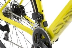 BMC ROADMACHINE AMP TWO - Electric Road Bike - 2023 - Lime Yellow & Midnight Blue -Cycle Parts Shop roadmachine amp two yel blu wht detail 03 1410845