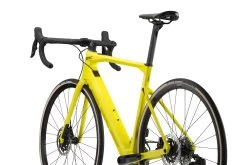 BMC ROADMACHINE AMP TWO - Electric Road Bike - 2023 - Lime Yellow & Midnight Blue -Cycle Parts Shop roadmachine amp two yel blu wht detail 05 1410847