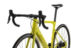 BMC ROADMACHINE AMP TWO - Electric Road Bike - 2023 - Lime Yellow & Midnight Blue -Cycle Parts Shop roadmachine amp two yel blu wht detail 08 1410850