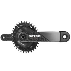 Rotor INspider Kapic Carbon MTB Powerpack - Powermeter Bundle With Crankset & Q-Rings - Black -Cycle Parts Shop rotor inspider kapic carbon oval 1 866164