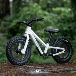 Shotgun Dirt Hero - 14" Children's Balance Bike - White -Cycle Parts Shop shotgun kids ride dirt hero 12 childrens running bike white 1 1474096