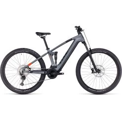 CUBE STEREO HYBRID 120 Pro 750 - Electric Mountainbike - 2023 - Flashgrey / Orange