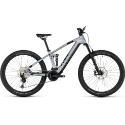 CUBE STEREO HYBRID 120 Race 625 - Electric Mountainbike - 2023 - Polarsilver / Black