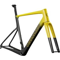 Cannondale SUPERSIX EVO HI-MOD - Carbon Roadbike Frame Set - 2023 - Laguna Yellow -Cycle Parts Shop supersix evo hi mod frameset laguna yellow 2 1492381