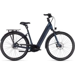 CUBE SUPREME HYBRID SLT 625 - Easy Entry Electric Bike - 2023 - Midnight / Black