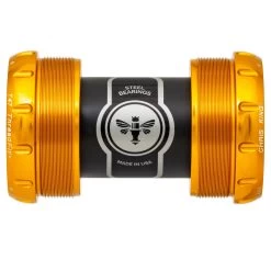 Chris-king Chris King ThreadFit T47-30x Bottom Bracket - T47-68/73-30 - Different Colors -Cycle Parts Shop t4730xgold 985265