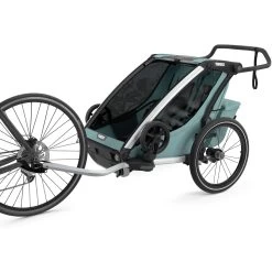 Thule Chariot Cross 2 - Bike Trailer For 2 Kids - Alaska -Cycle Parts Shop thule chariot cross 2 bike trailer for 2 kids alaska 2 959157