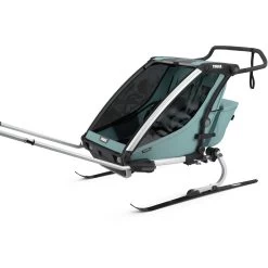 Thule Chariot Cross 2 - Bike Trailer For 2 Kids - Alaska -Cycle Parts Shop thule chariot cross 2 bike trailer for 2 kids alaska 5 959160