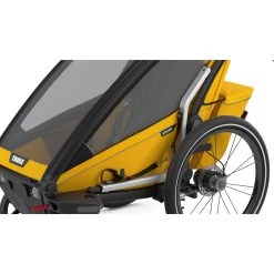 Thule Chariot Sport 2 - Bike Trailer For 2 Kids - Spectra Yellow -Cycle Parts Shop thule chariot sport 1 bike trailer for 1 kid spectra yellow 16 1281513