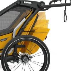 Thule Chariot Sport 2 - Bike Trailer For 2 Kids - Spectra Yellow -Cycle Parts Shop thule chariot sport 2 bike trailer for 2 kids spectra yellow 13 1284167
