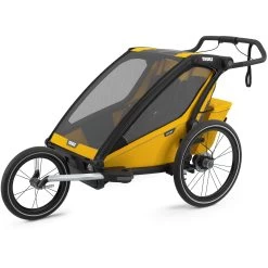 Thule Chariot Sport 2 - Bike Trailer For 2 Kids - Spectra Yellow -Cycle Parts Shop thule chariot sport 2 bike trailer for 2 kids spectra yellow 4 956735