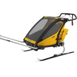 Thule Chariot Sport 2 - Bike Trailer For 2 Kids - Spectra Yellow -Cycle Parts Shop thule chariot sport 2 bike trailer for 2 kids spectra yellow 5 956738