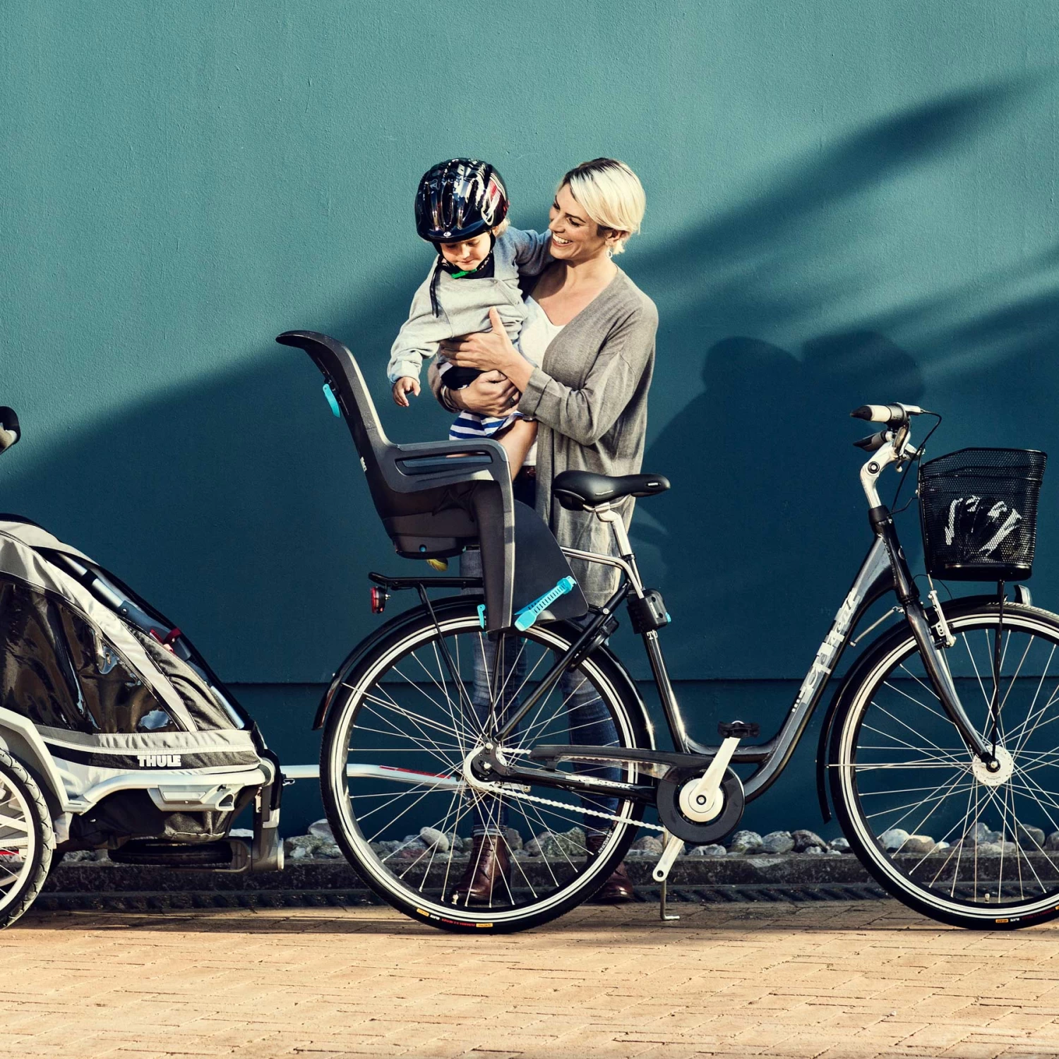 Thule RideAlong Child Bike Seat - Dark Grey 8 Thule RideAlong Child Bike Seat - Dark Grey - Image 6