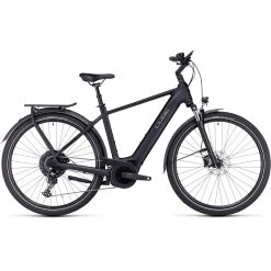CUBE TOURING HYBRID Pro 625 - Electric Touring Bike - 2023 - Black / Metal