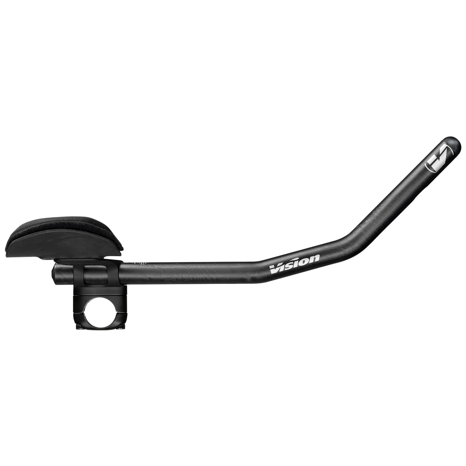 Vision Trimax Carbon Clip-On Aerobar - J-Bend 4 Vision Trimax Carbon Clip-On Aerobar - J-Bend - Image 2
