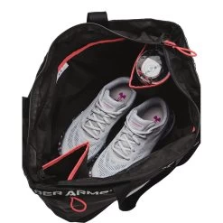 Under Armour UA Essentials Tote Bag Women - Black / Mod Gray 9 Under Armour UA Essentials Tote Bag Women - Black / Mod Gray -Cycle Parts Shop under armour womens ua essentials tote bag black 3 1472908