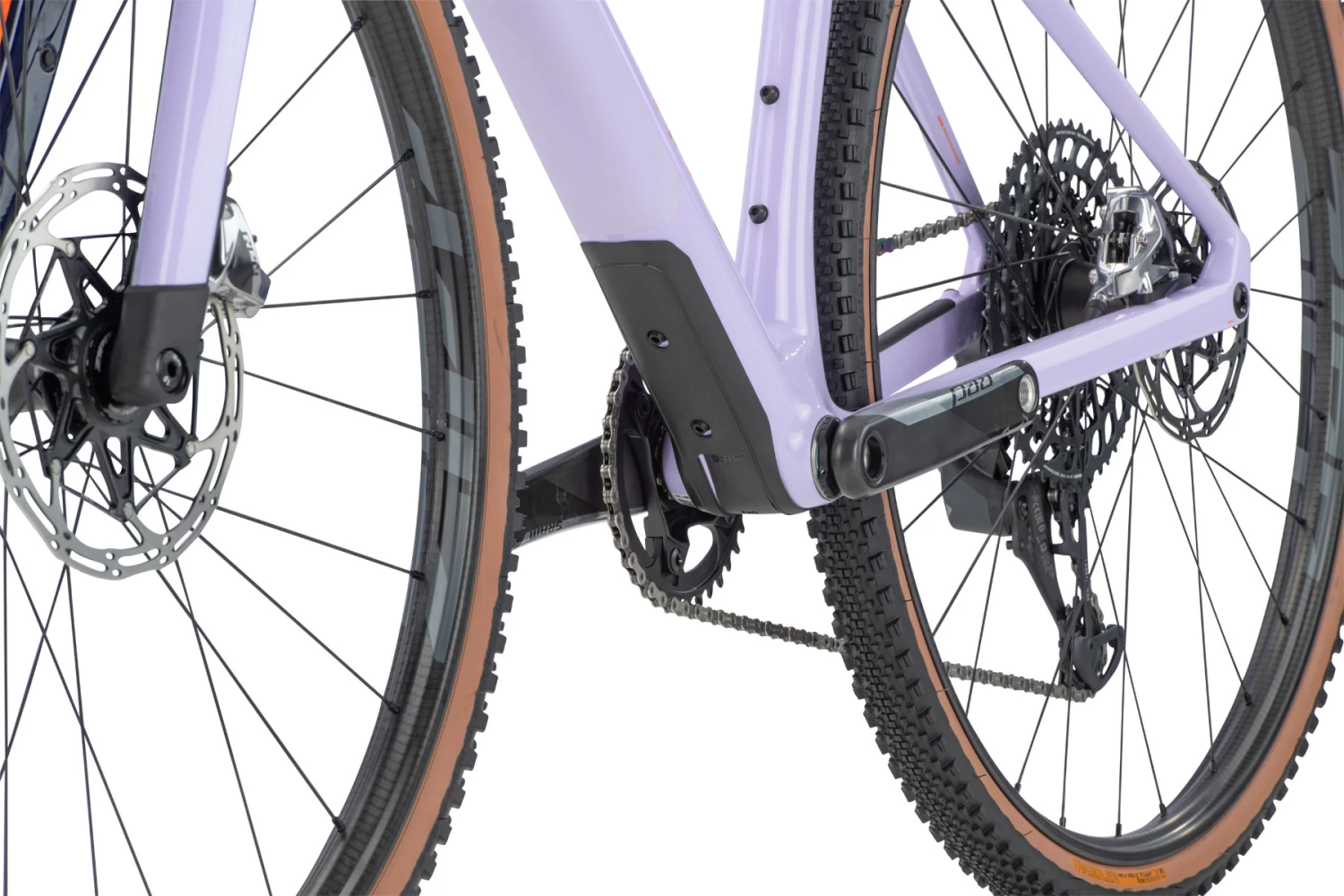 BMC URS 01 ONE - Carbon Gravel Bike - 2023 - Lavender Haze / Orange 15 BMC URS 01 ONE - Carbon Gravel Bike - 2023 - Lavender Haze / Orange - Image 13