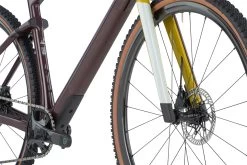 BMC URS 01 THREE - Carbon Gravel Bike - 2023 - Prune / White -Cycle Parts Shop urs 01 three detail 03 1412772