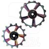 Token Skinny Fat MTB Derailleur Pulley Set - 12-speed - 14/16 Teeth - Oil Slick 1 Token Skinny Fat MTB Derailleur Pulley Set - 12-speed - 14/16 Teeth - Oil Slick -Cycle Parts Shop wm token skinny fat mtb derailleur pulleyset 12 speed 14 16 teeth oilslick 984159