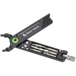 Wolf-tooth Wolf Tooth 8-Bit Pack Pliers - Black / Green